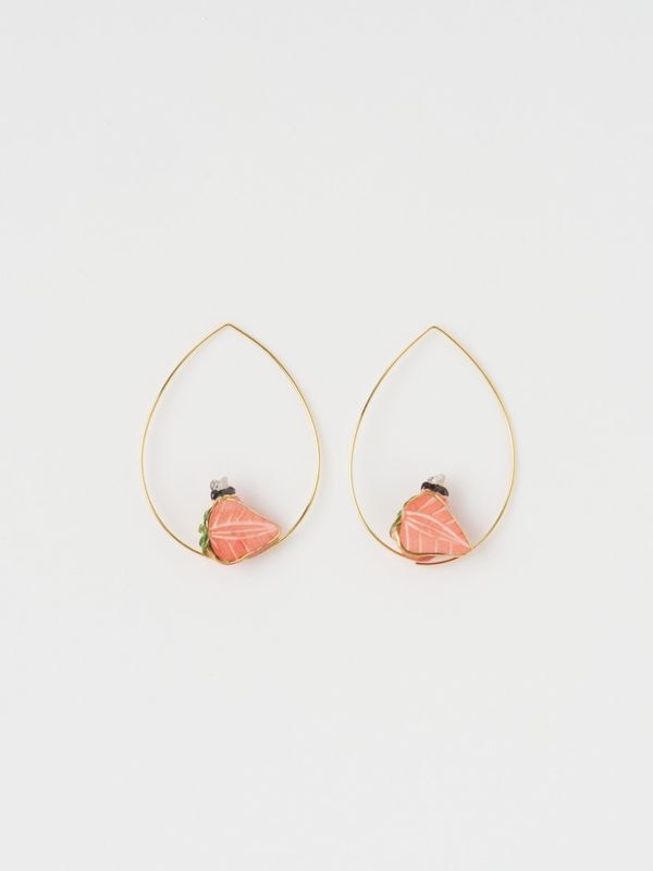 フープピアス ストロベリー Belles du Sud