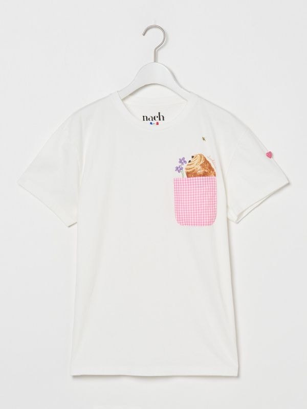 ポケットTシャツ パン・オ・ショコラ Chocolatine