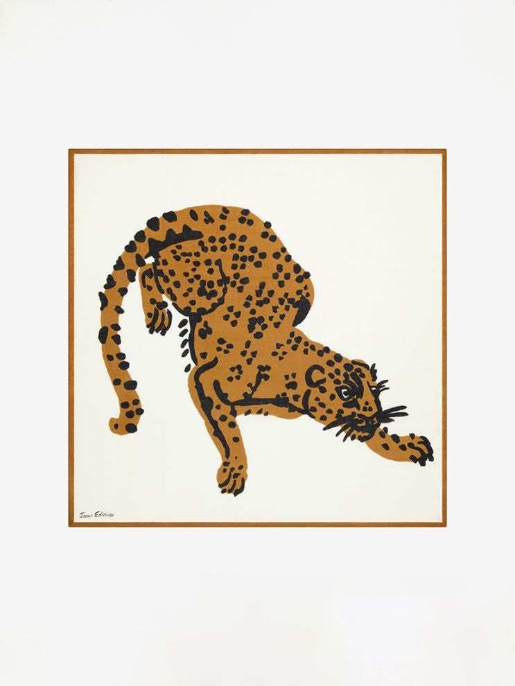 FELINE スカーフ 100 x 100（ストール）｜H.P.FRANCE公式サイト