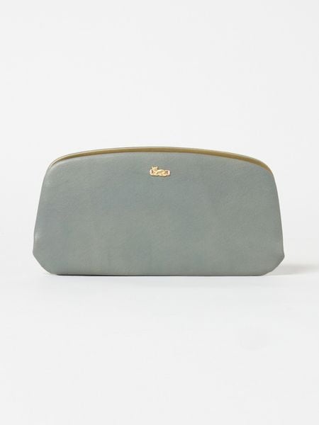 ちびねこ 天溝がま口財布（L）blue（長財布）｜H.P.FRANCE公式サイト