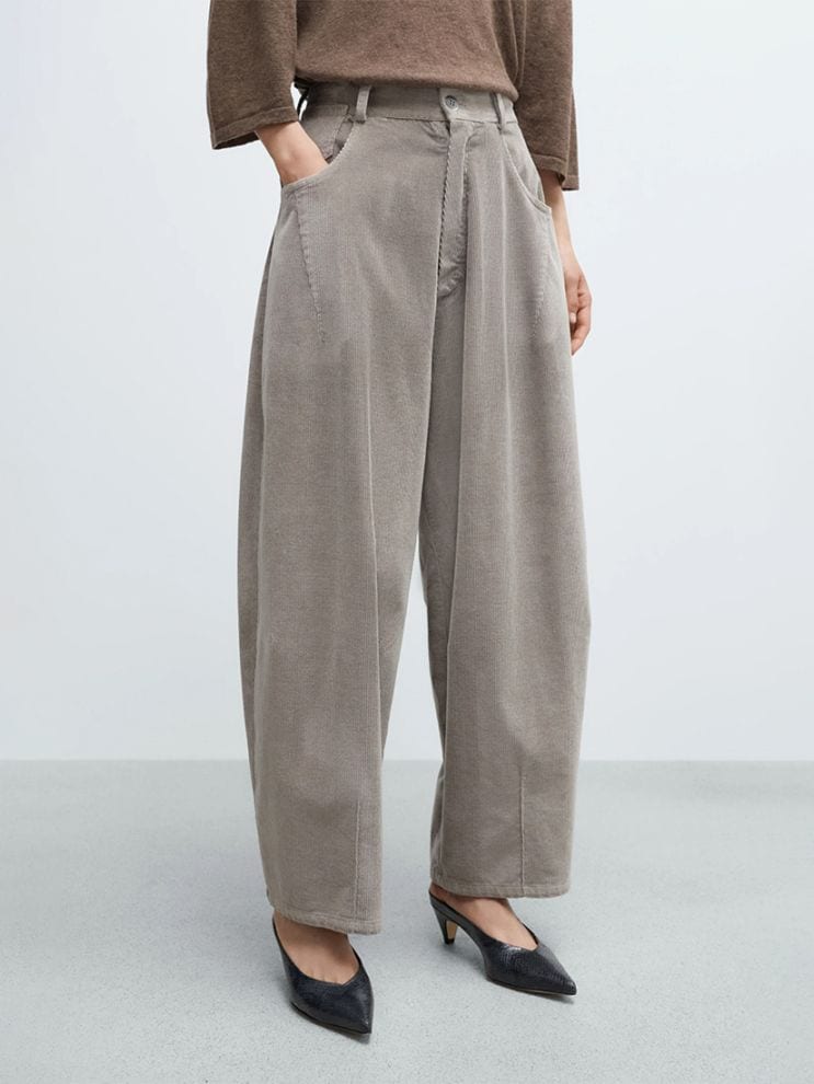 CORDUROY BAGGY パンツ COBBLESTONE（パンツ）｜H.P.FRANCE公式サイト