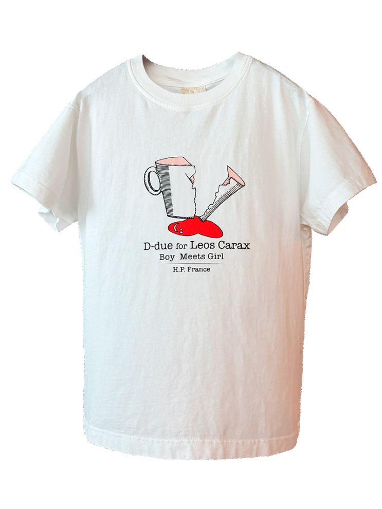 レオス・カラックス「ボーイ・ミーツ・ガール」コラボ T-シャツ（T