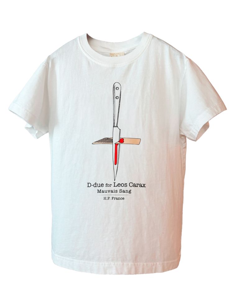 レオス・カラックス「汚れた血」コラボ T-シャツ（Tシャツ）｜H.P.