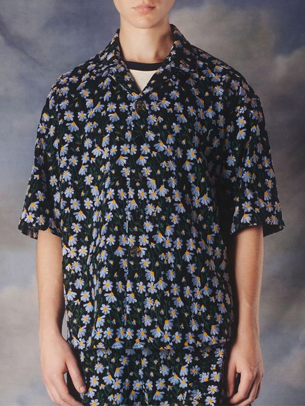 《KA WA KEY》 WUTHERING HEIGHTS HAWAIIAN シャツ