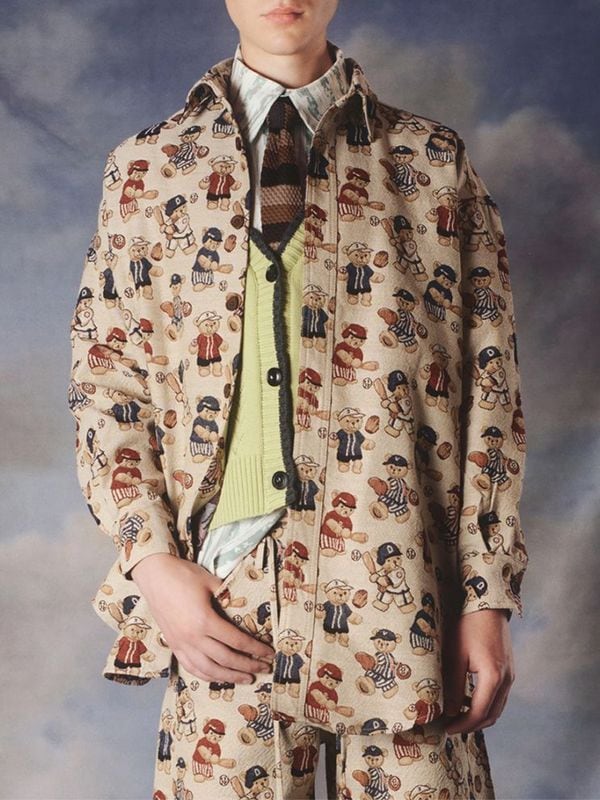 《KA WA KEY》 VINTAGE TEDDY BAGGY シャツ