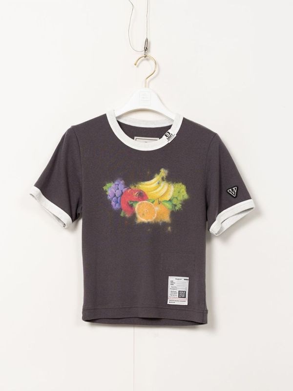 《MIHARA YASUHIRO》FRUIT PRINTED MINI Tシャツ