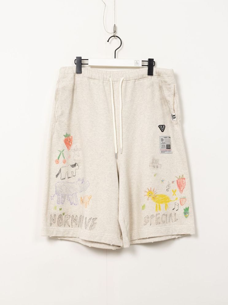 MIHARA YASUHIRO》KIDS DOODLE SHORTS パンツ（ショーツ）｜H.P.FRANCE