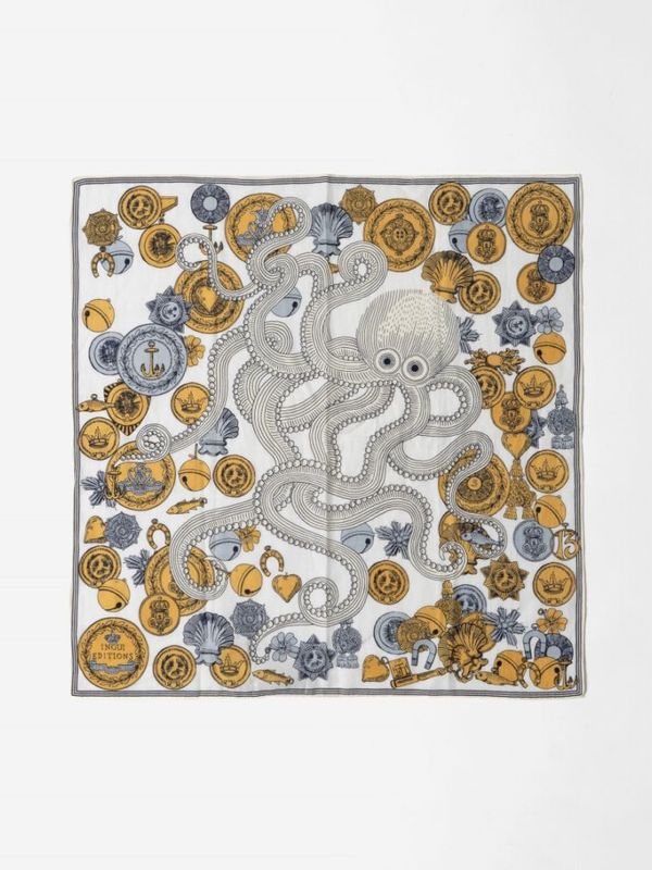 OCTOPUS スカーフ 65 x 65