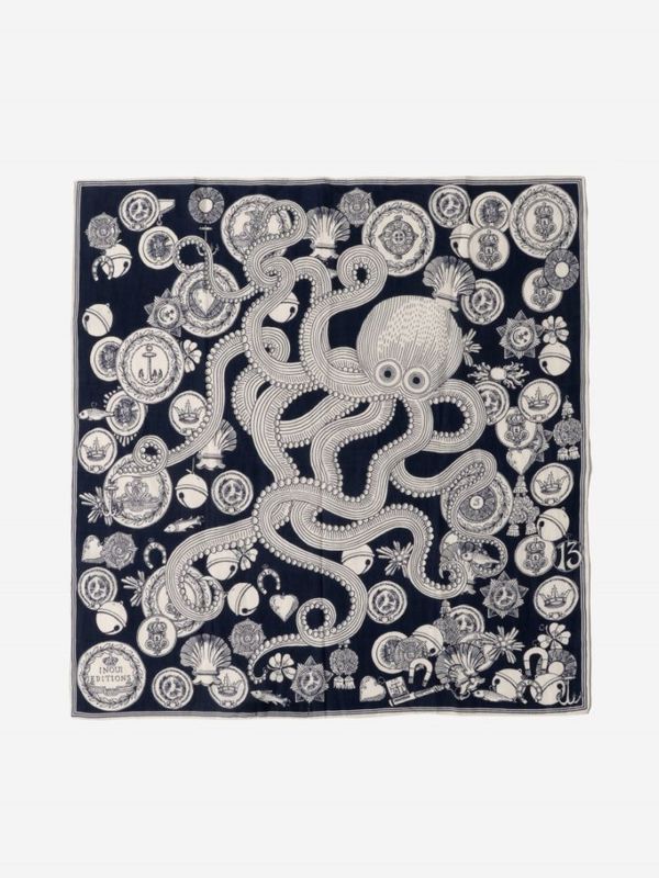 OCTOPUS スカーフ 65 x 65