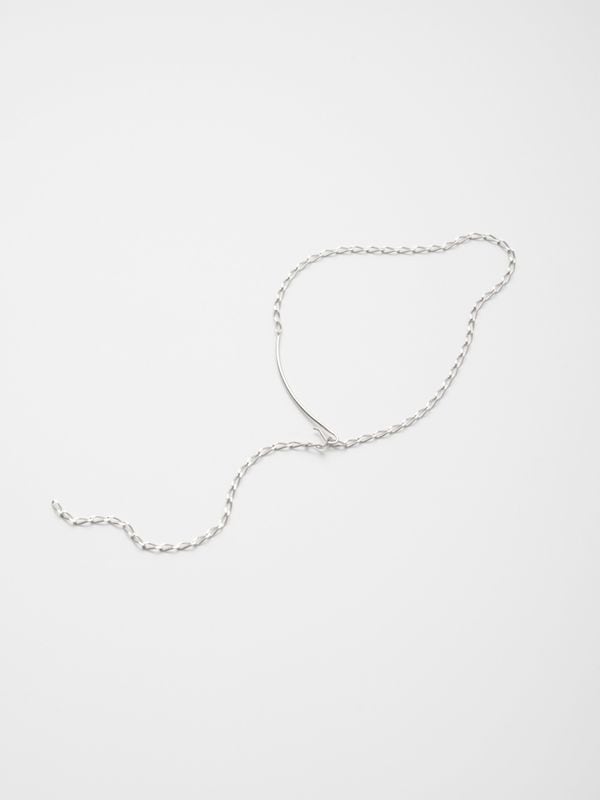 《PREEK》YU-KIN HOOK CHAIN LARIAT ネックレス