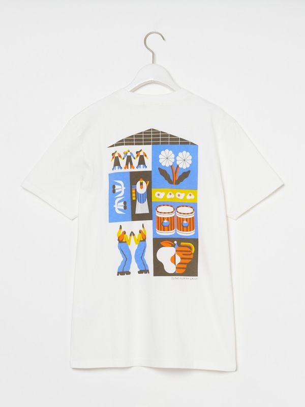 《OLOW》LIFE ECRU Tシャツ