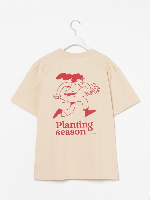 《OLOW》PLANTING CREME Tシャツ