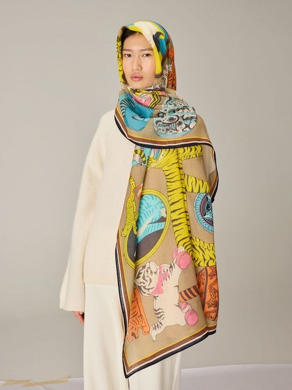 COLLECTIONNEUR スカーフ 70 × 190