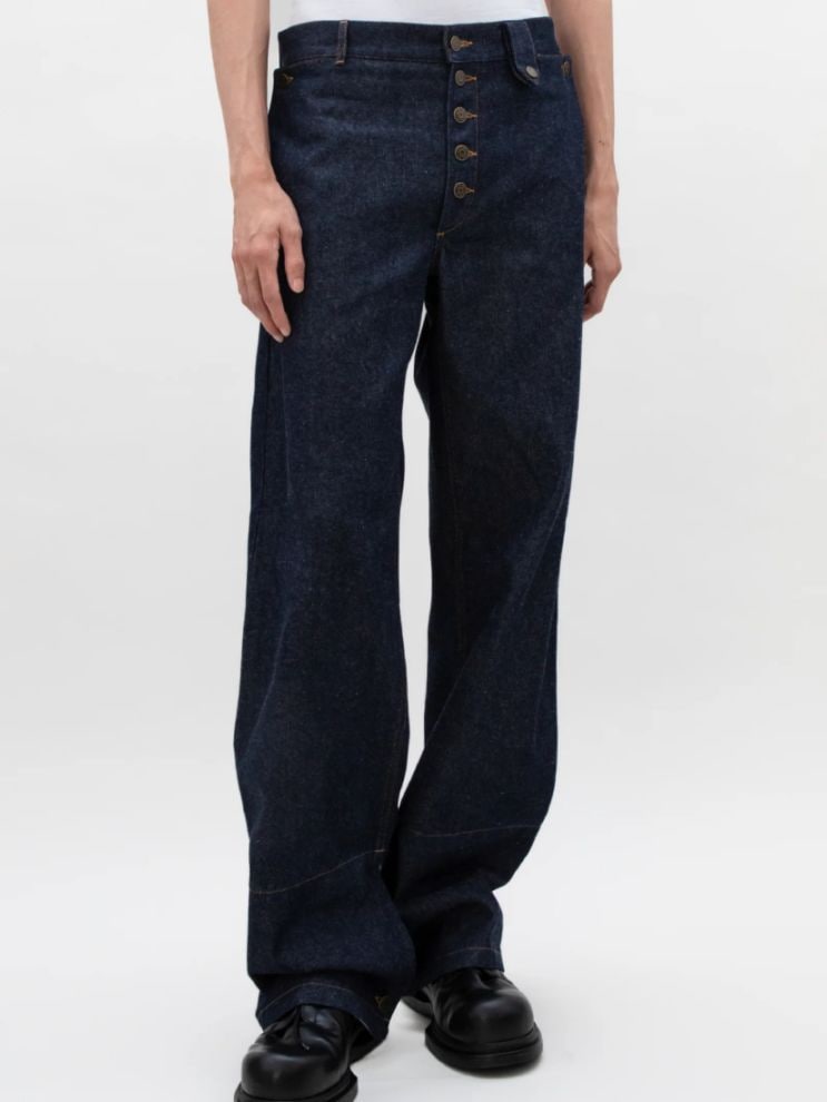 EGONLAB》CONTRASTED HEM デニム パンツ（パンツ）｜H.P.FRANCE公式サイト