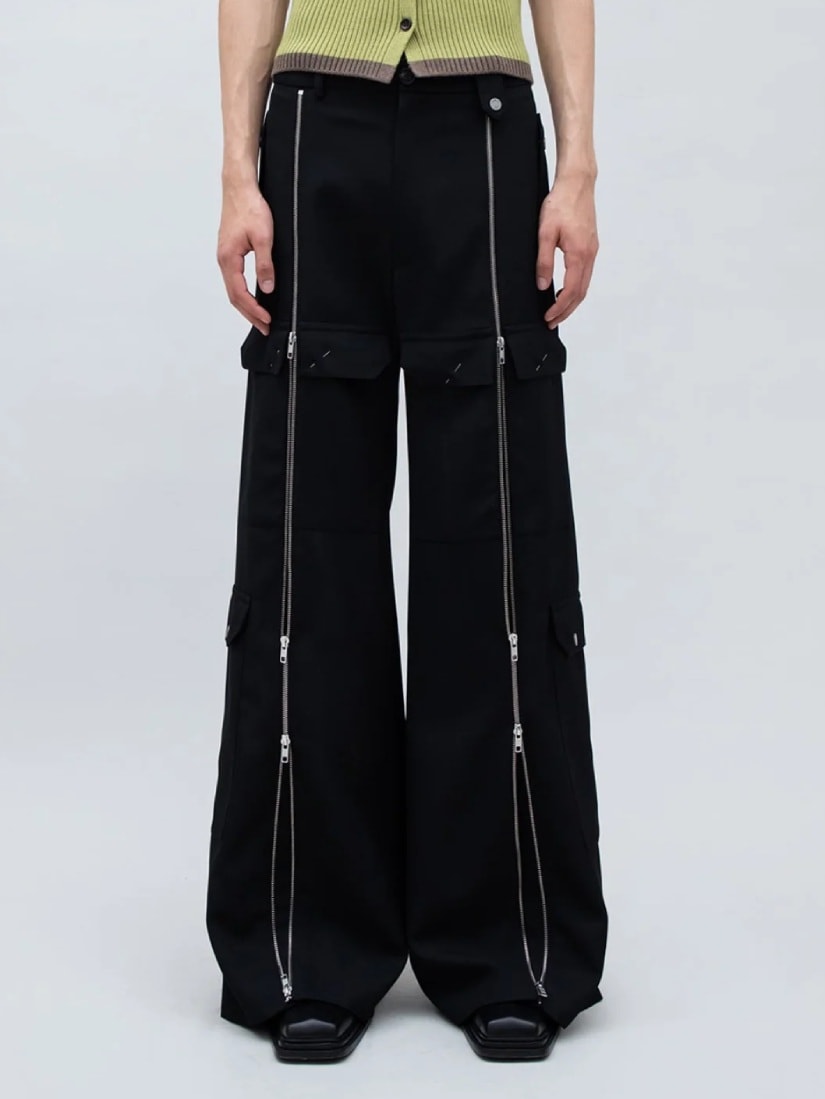 エゴンラボ　パンツ EGONLAB》MULTI-ZIP FRONT TROUSER パンツ（パンツ）｜H.P.FRANCE公式