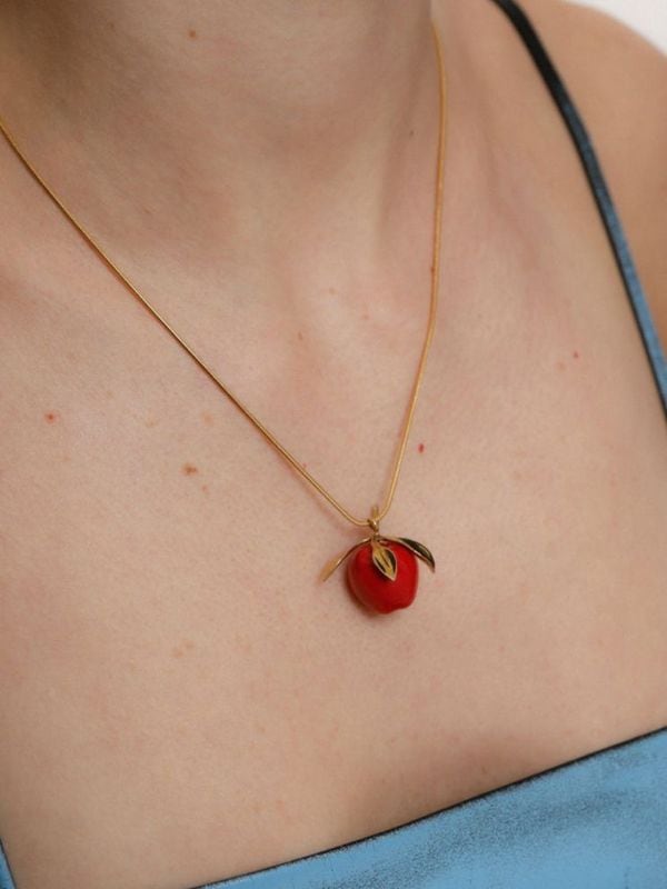 《ANDRESGALLARDO》APPLE STEM ネックレス