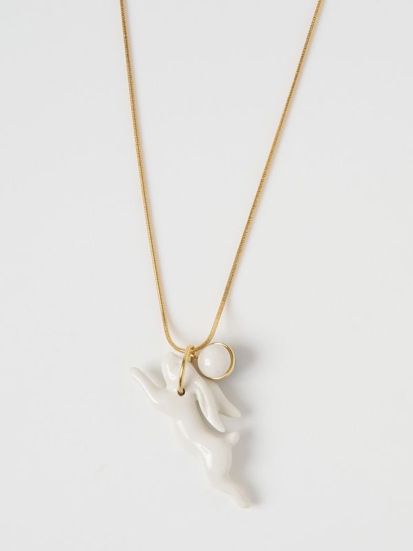 《ANDRESGALLARDO》MINI RABBIT BALLOON PENDANT ネックレス