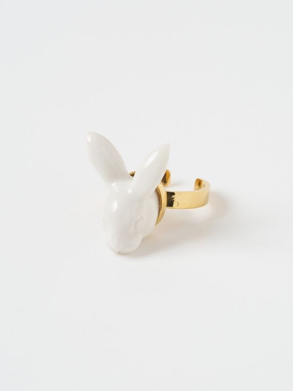《ANDRESGALLARDO》RABBIT HEAD リング