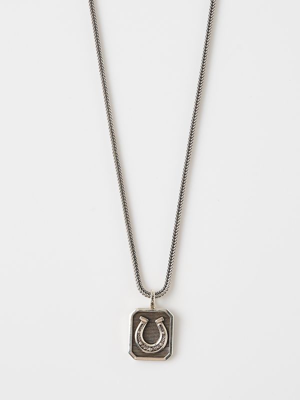 Horseshoes Fortune Forged in Tradition ネックレス