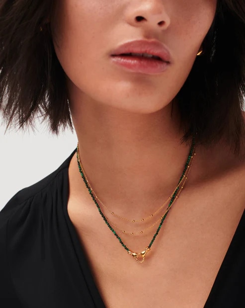 《MISSOMA》HARRIS REED IN GOOD HANDS MINI BEADED GEMSTONE ネックレス