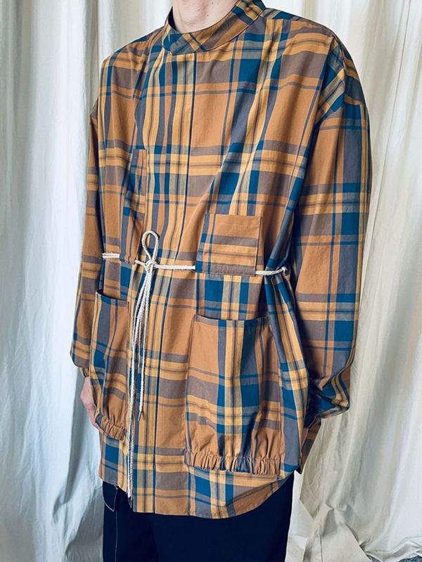 ジャケット st-115C check shirts 