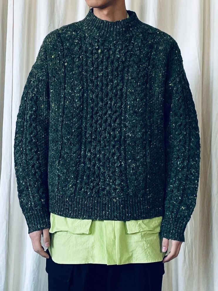 セーター kn-01G green（セーター）｜H.P.FRANCE公式サイト