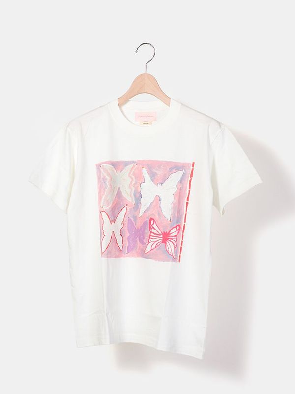 《filicafilica》オーガニックコットンTシャツ Papillon