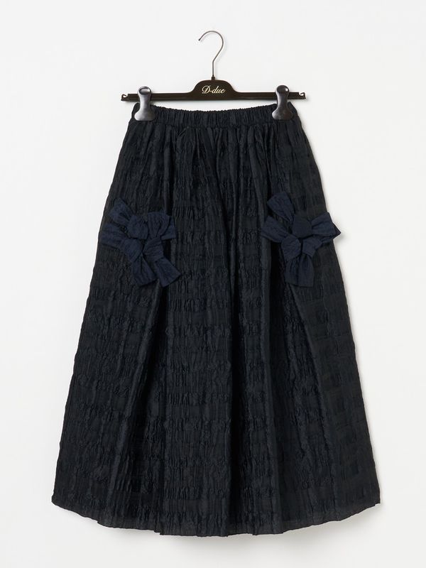 Robe Noir collection Crinkled Ribbon スカート