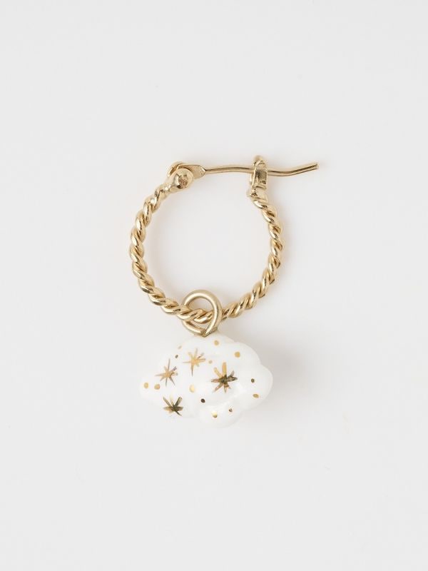 ミニピアス (片耳用) 雲 COSMIC