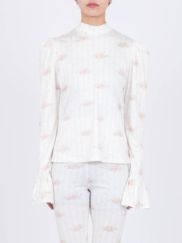 VIVIANO》 Printed Puff トップス（トップスその他）｜H.P.FRANCE公式