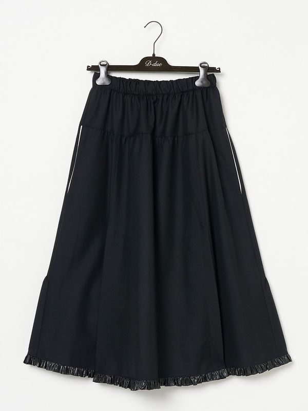 Robe Noir 2-Way Gathered Frill スカート