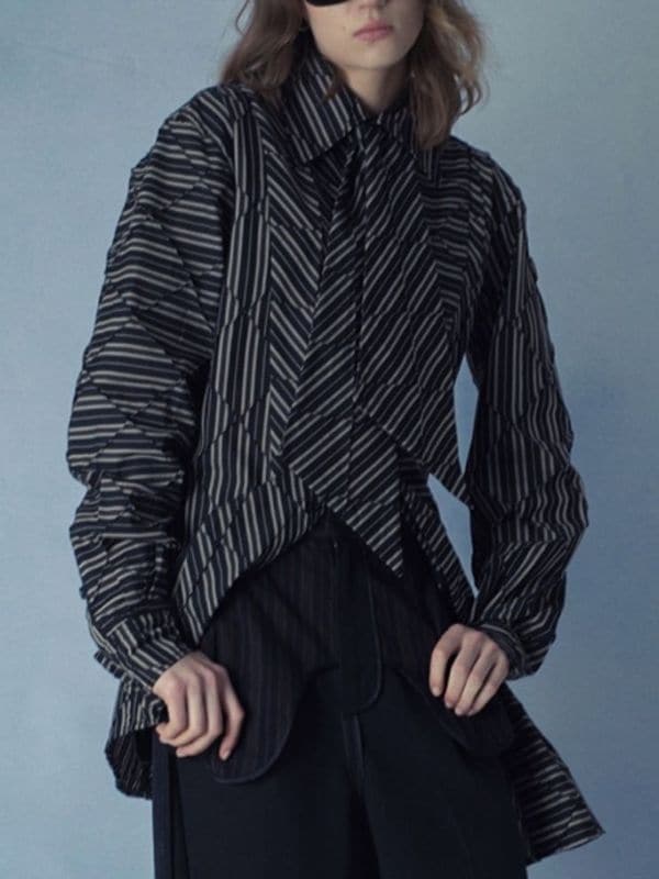 《KA WA KEY》HERITAGE PATCH シャツ