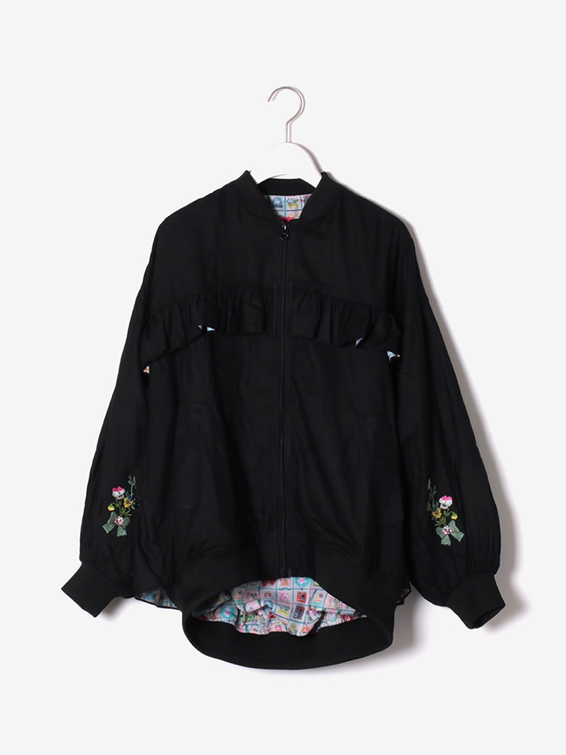 刺繍フリルジャケット Yumi Kitagishi（パーカー）｜H.P.FRANCE公式サイト