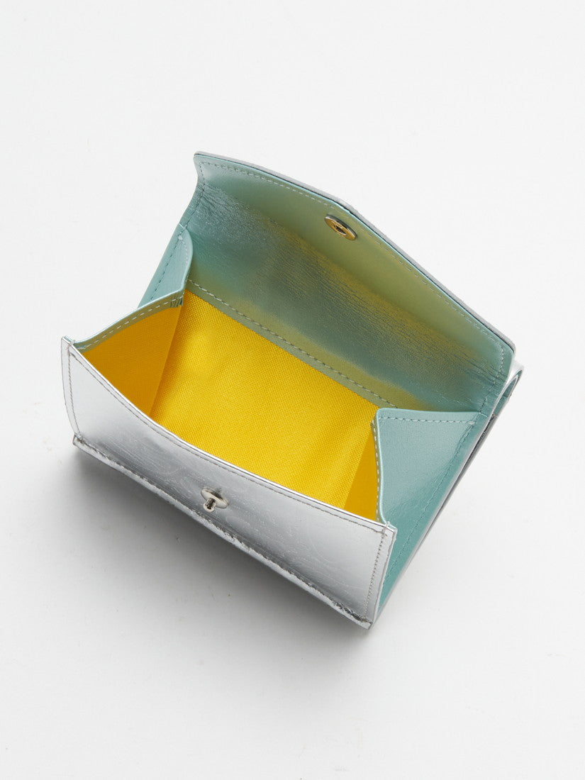 《FIORAIA》ミニウォレット METALLO silver