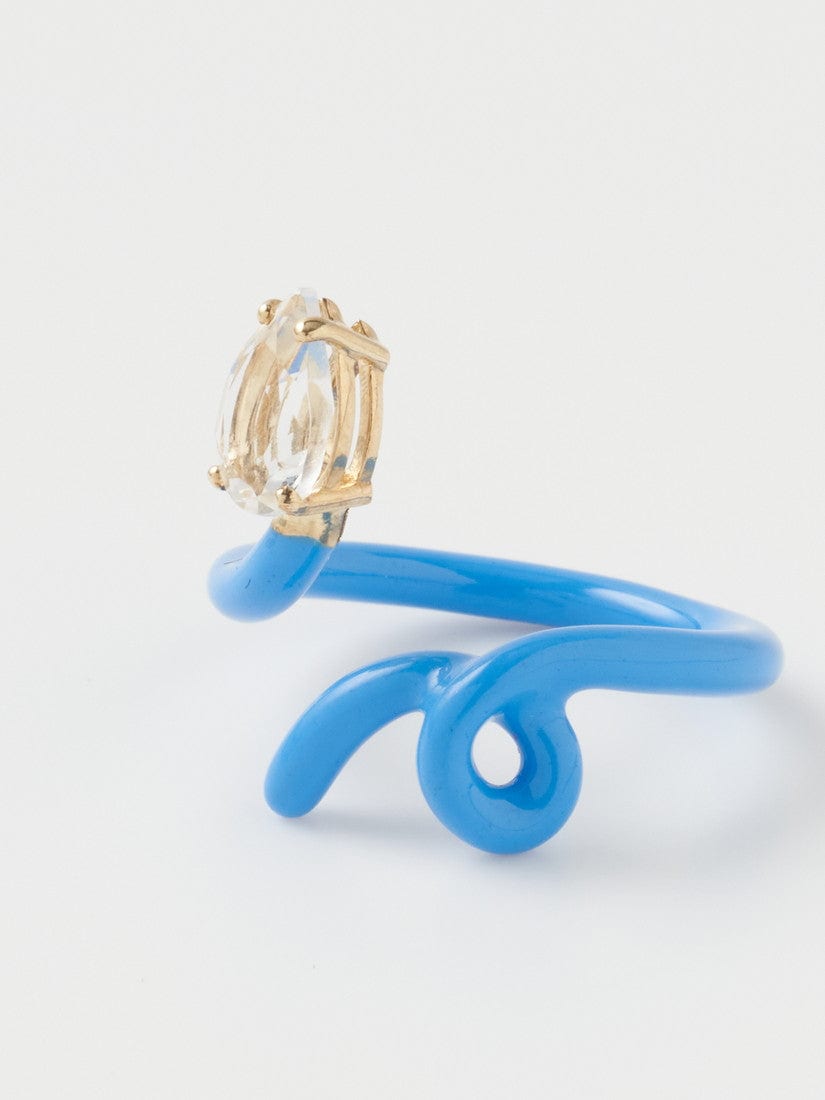 BABY VINE RING ~ IN TURQUOISE – Bea Bongiasca