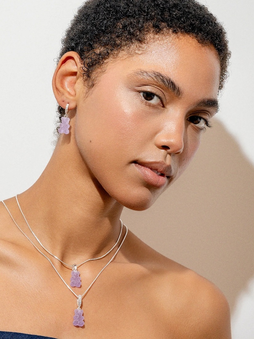 Crystal Haze Jewelry】Fizzy Nostalgia bear チャーム - Classic