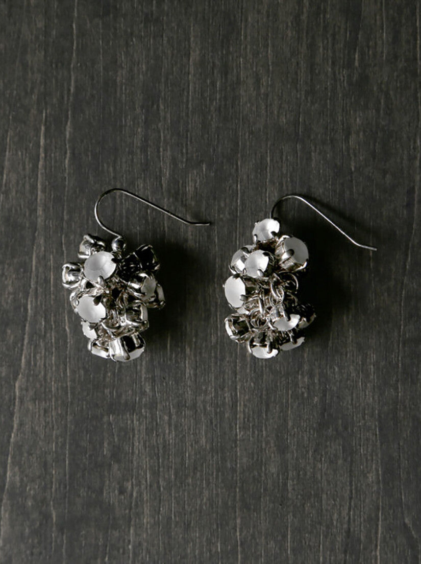Maille 編み目 ピアス