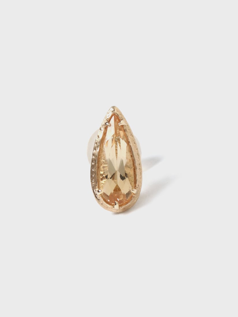 一点もの】ピアス インペリアルトパーズ（片耳用）（ピアス