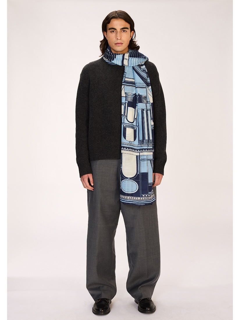 INOUI EDITIONS for the Louvre｜ARCHITECTURE スカーフ 100 x 190