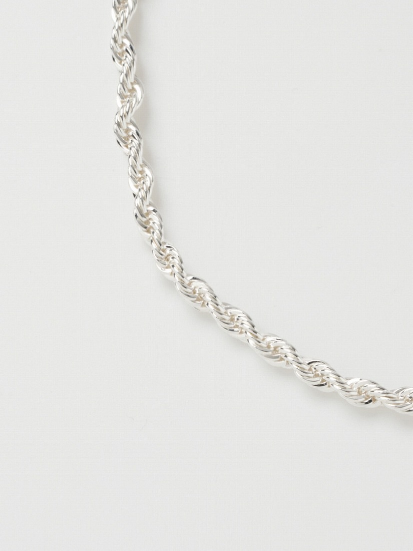 Crystal Haze Jewelry】Rope チェーンネックレス - SV