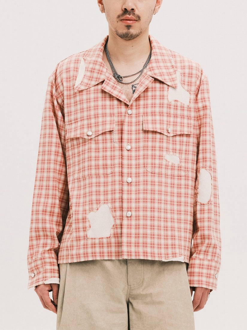 【期間限定】 PLATEAU STUDIO》Hand シャツ（シャツ）｜H.P.FRANCE l/s patch トップス