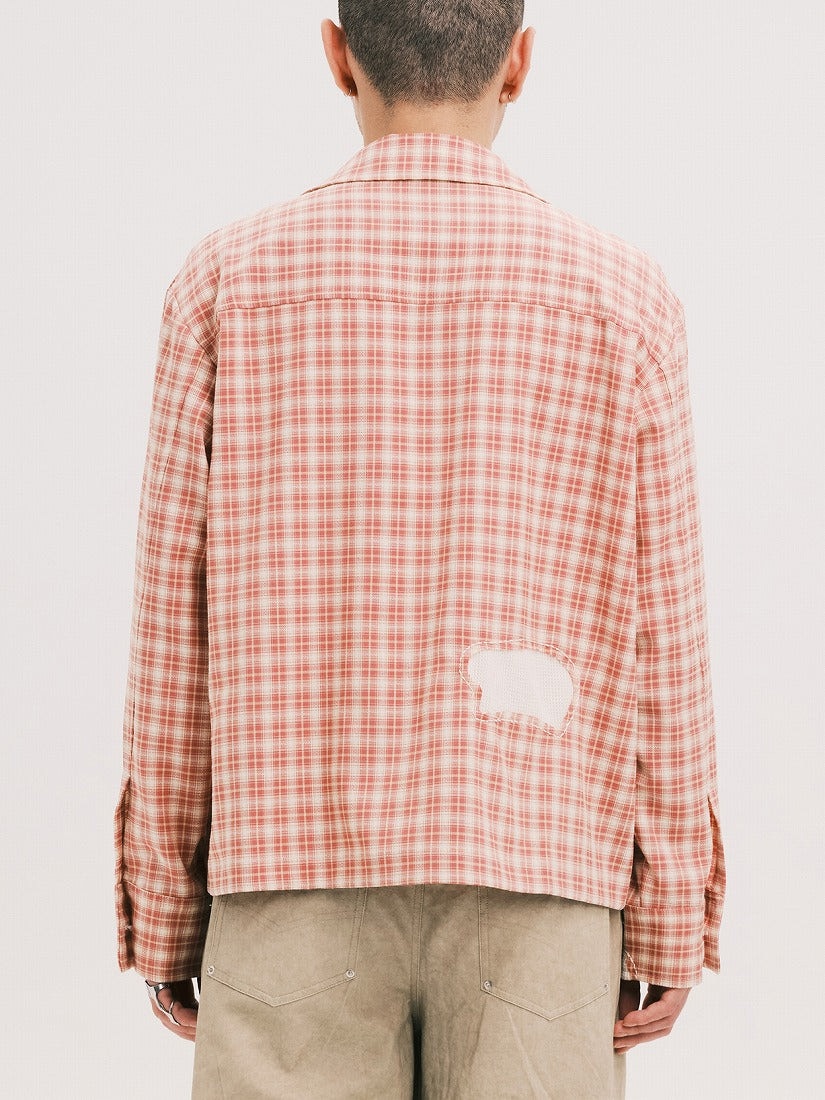 PLATEAU STUDIO》Hand patch l/s シャツ（シャツ）｜H.P.FRANCE