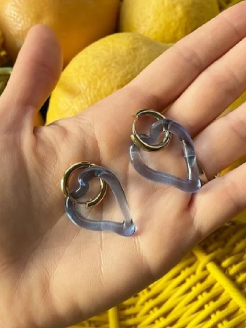 ピアス Heart Of Glass Earrings（ピアス）｜H.P.FRANCE公式サイト