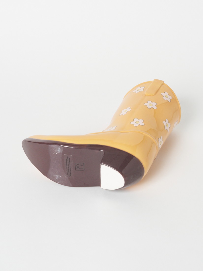 DOIY》フラワーベース Rodeo Cowboy Boot Yellow（花瓶）｜H.P.FRANCE
