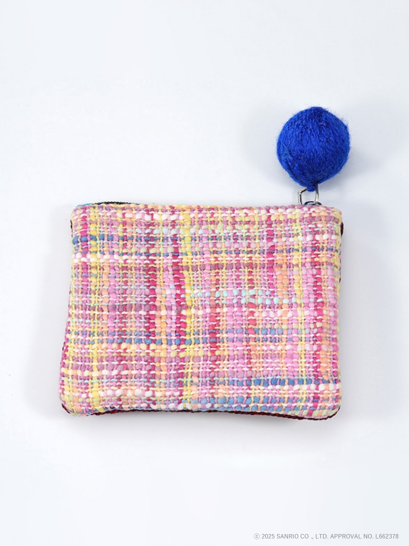 tamaoworld×ハローキティ コラボレーション｜スパンコール刺繍ポーチ