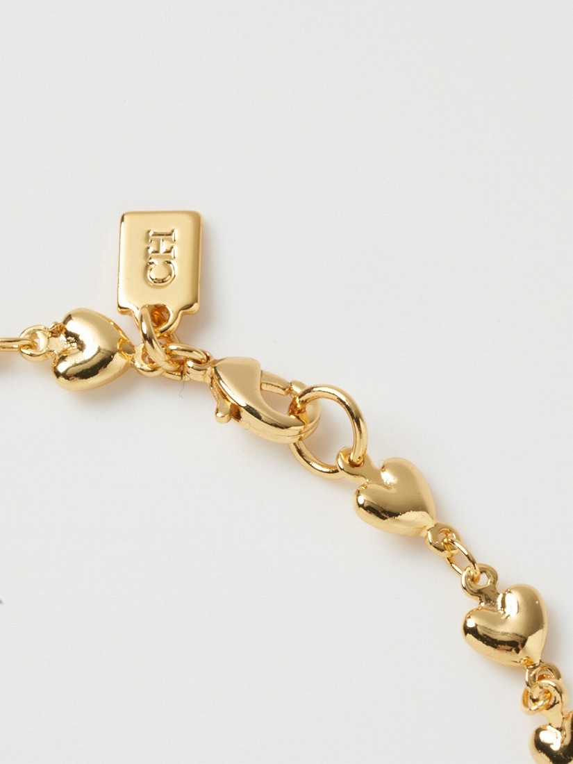 H. FRANCE BIJOUX シルバーネックレス Crystal Haze Jewelry】Habibi チェーンネックレス - GD