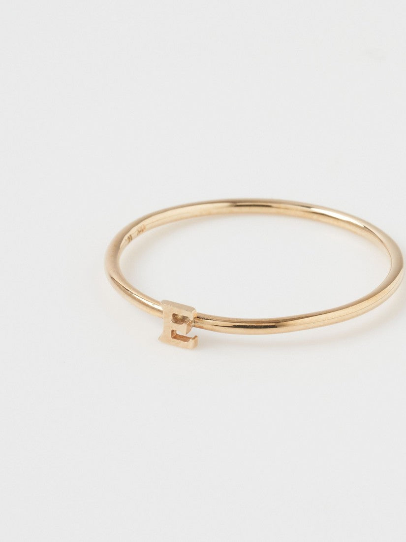 Lip:K10YGイニシャルリングE（リング）｜H.P.FRANCE公式サイト