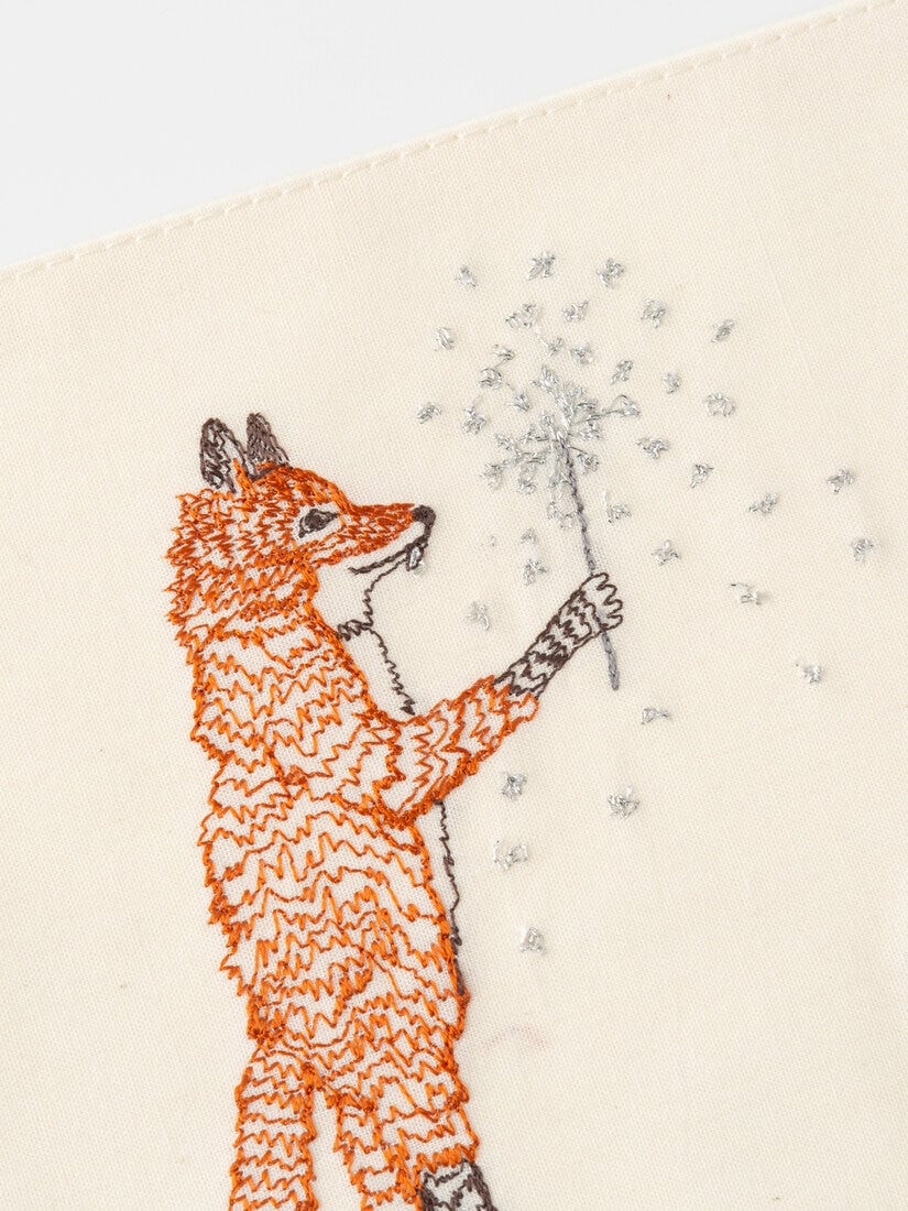 刺繍カード Sparklers（ステーショナリーその他）｜H.P.FRANCE公式サイト