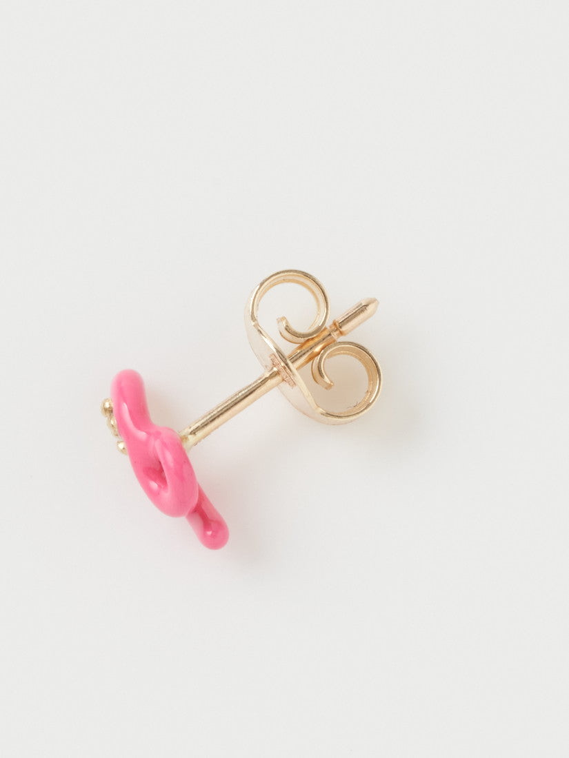 ピアス MINI LOOP SINGLE PIERCE IN AZALEA(片耳用)