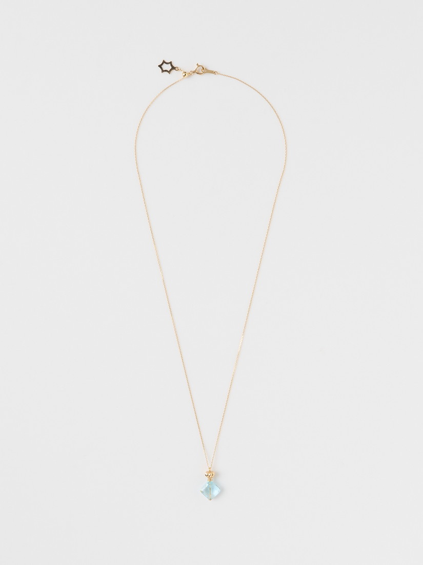 1点もの】《AcuteAccent》perfume bottle necklace ブルートパーズ